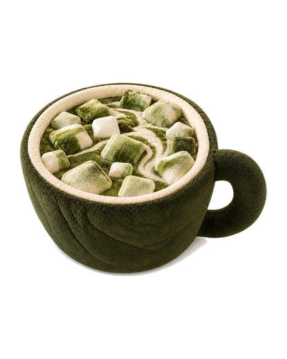 CoffeeNap — Peppermint Mocha Cat Bed